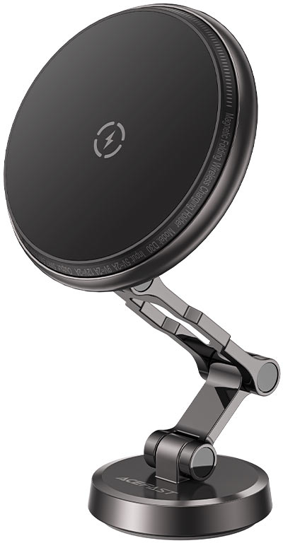 Купить Автодержатель с беспроводной зарядкой AceFast D30 Black (6974316283089) - Фото 1 Автодержатель с беспроводной зарядкой AceFast D30 Black (6974316283089) - Фото 1