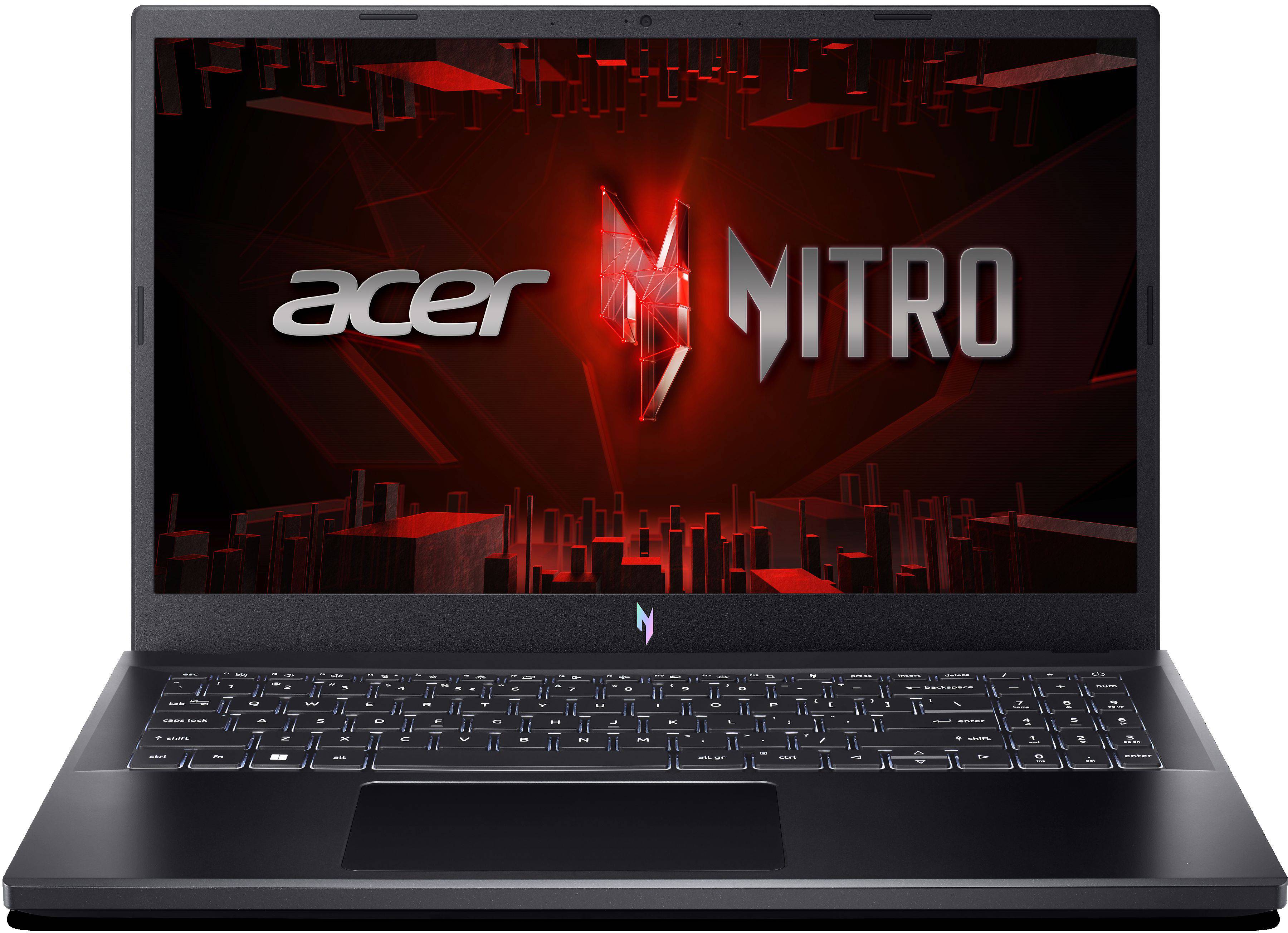 Ноутбук игровой Acer Nitro V 15 ANV15-51 (NH.QNBEU.00J) Obsidian Black - Фото 1