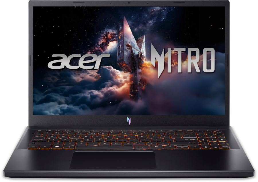 Ноутбук игровой Acer Nitro V 15 ANV15-52 (NH.QZ8EU.00M) Obsidian Black - Фото 1