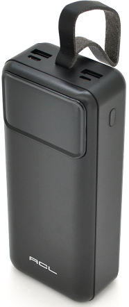 Батарея мобильная ACL PW-88 30000mAh, TypeC + Micro, Black - Фото 1