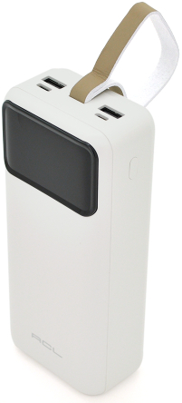 Батарея мобильная ACL PW-88 30000mAh, TypeC + Micro, White - Фото 1