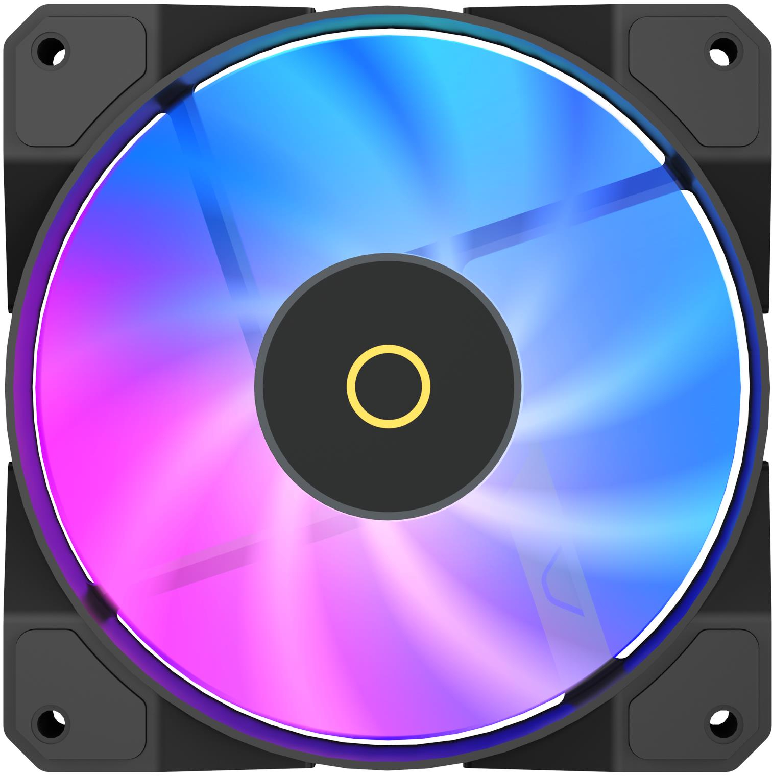 Купить Корпусный вентилятор OCYPUS 120MM BETA F12 BK ARGB REVERSE BLADE (BETA-F12-BK1AM01X-GL) - Фото 1 Корпусный вентилятор OCYPUS 120MM BETA F12 BK ARGB REVERSE BLADE (BETA-F12-BK1AM01X-GL) - Фото 1