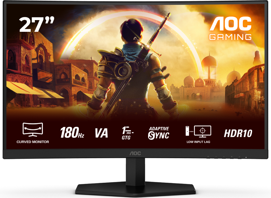 Монитор игровой AOC C27G42E Black - Фото 1