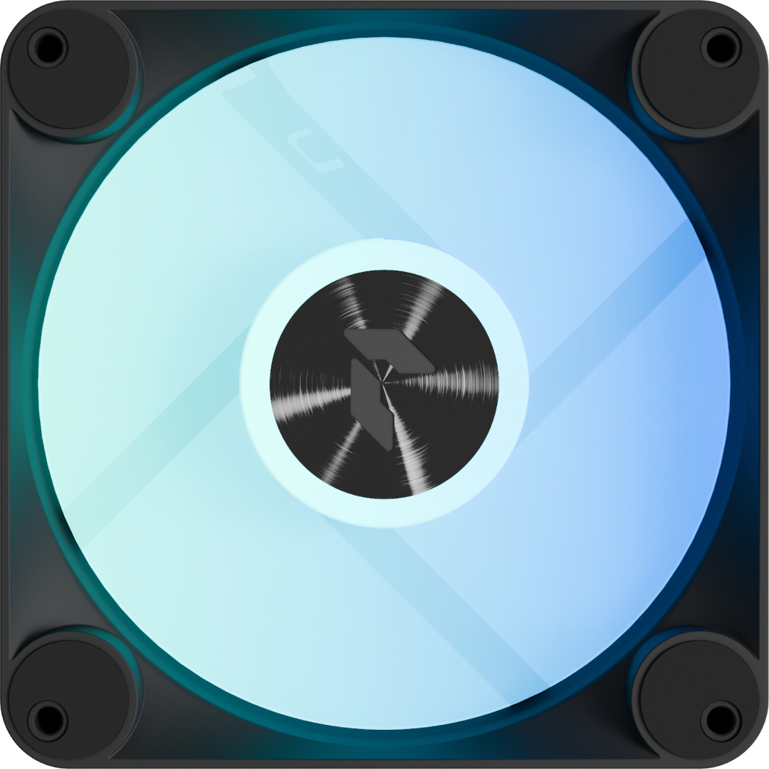 Корпусний вентилятор APNX FP1-R 120 ARGB Black - 3 Pack (APF3-PF11267.11) - Фото 1