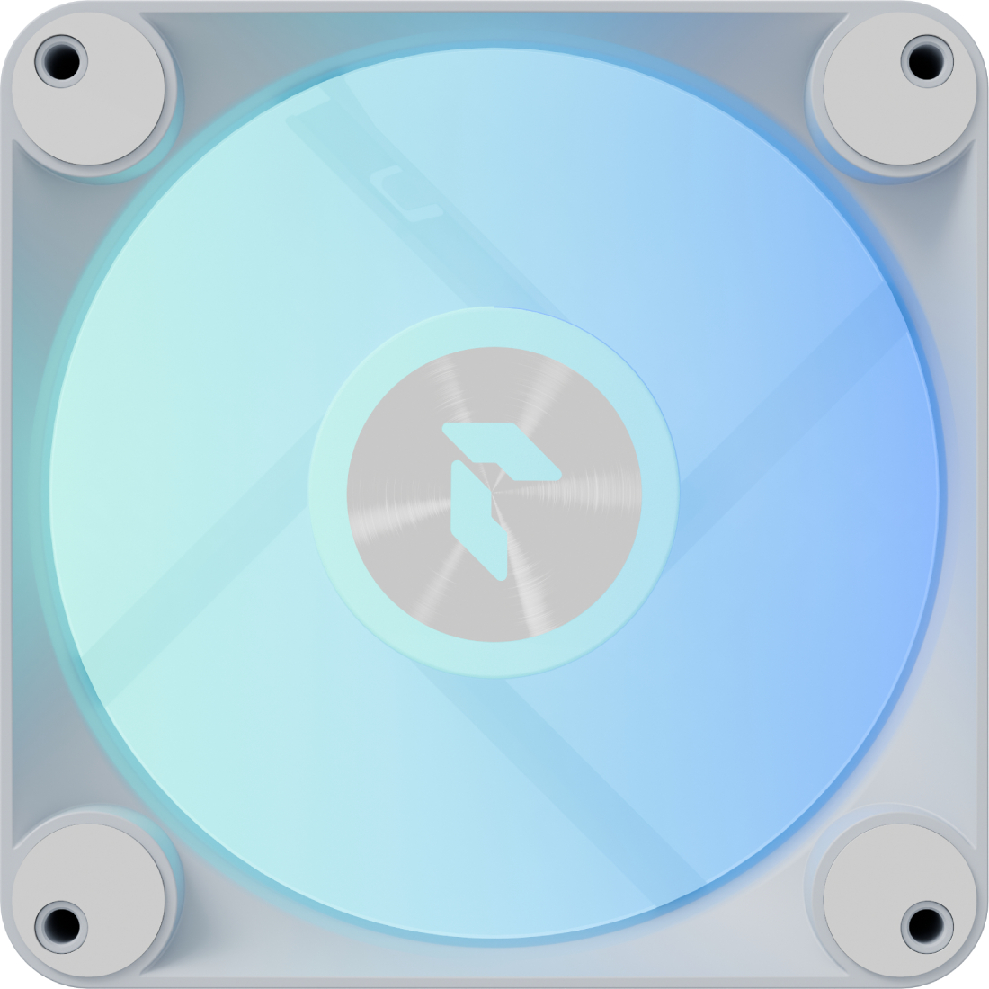 Корпусний вентилятор APNX FP1-R 120 ARGB White - 3 Pack (APF3-PF11267.21) - Фото 1