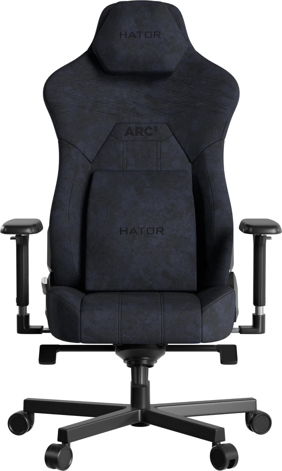 Крісло для геймерів Hator Arc 3 XL Velour (HTC3440XL) Black - Фото 1