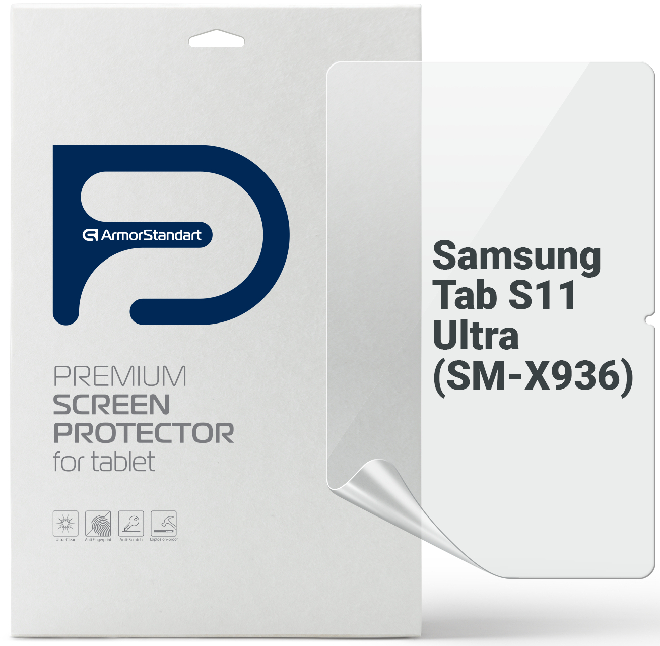 Защитная пленка для планшета Armorstandart for Samsung Tab S11 Ultra (SM-X936) (ARM88054) - Фото 1