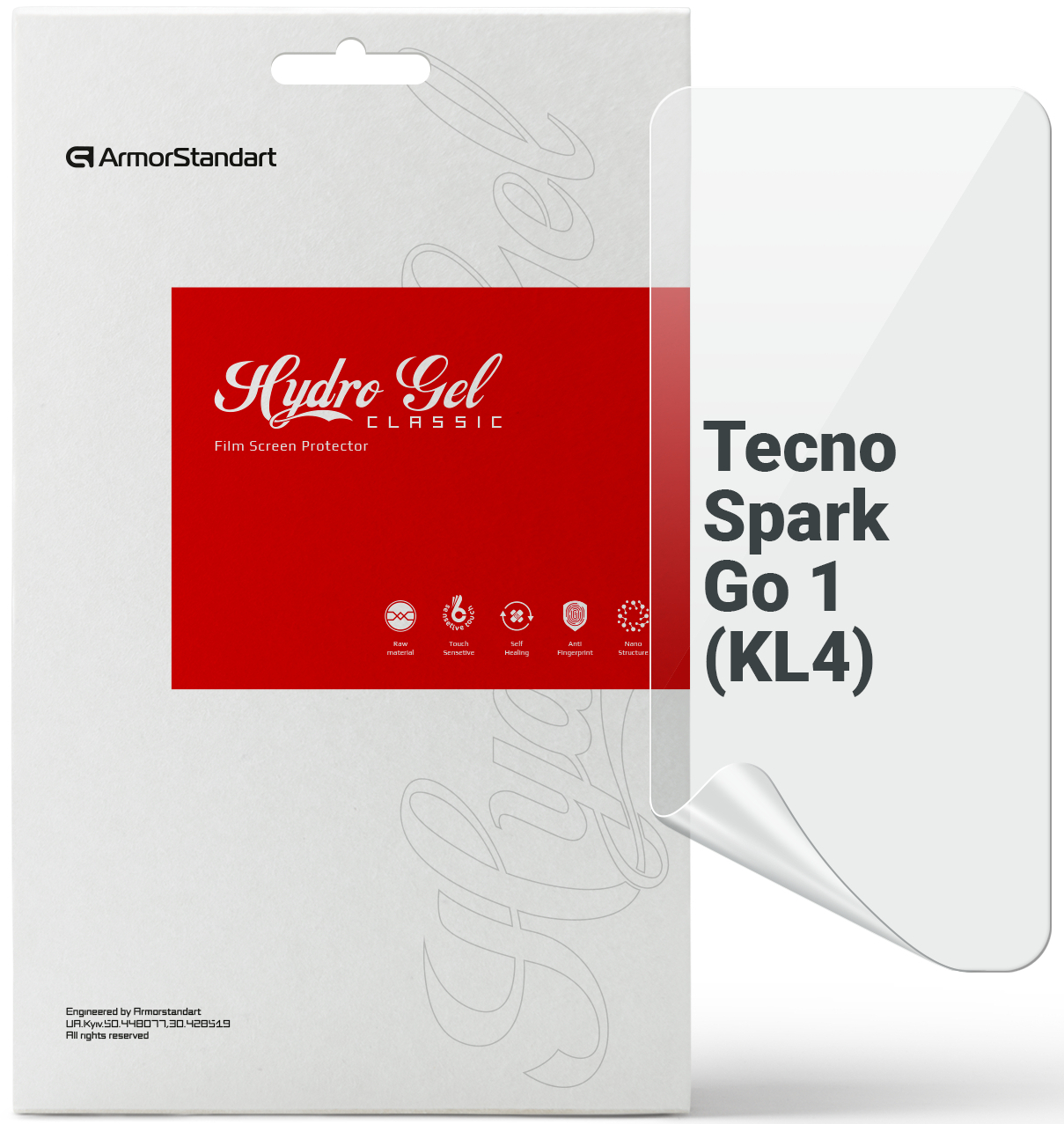 Защитная пленка для смартфона Armorstandart for Tecno Spark Go 1 (KL4) (ARM81156) - Фото 1