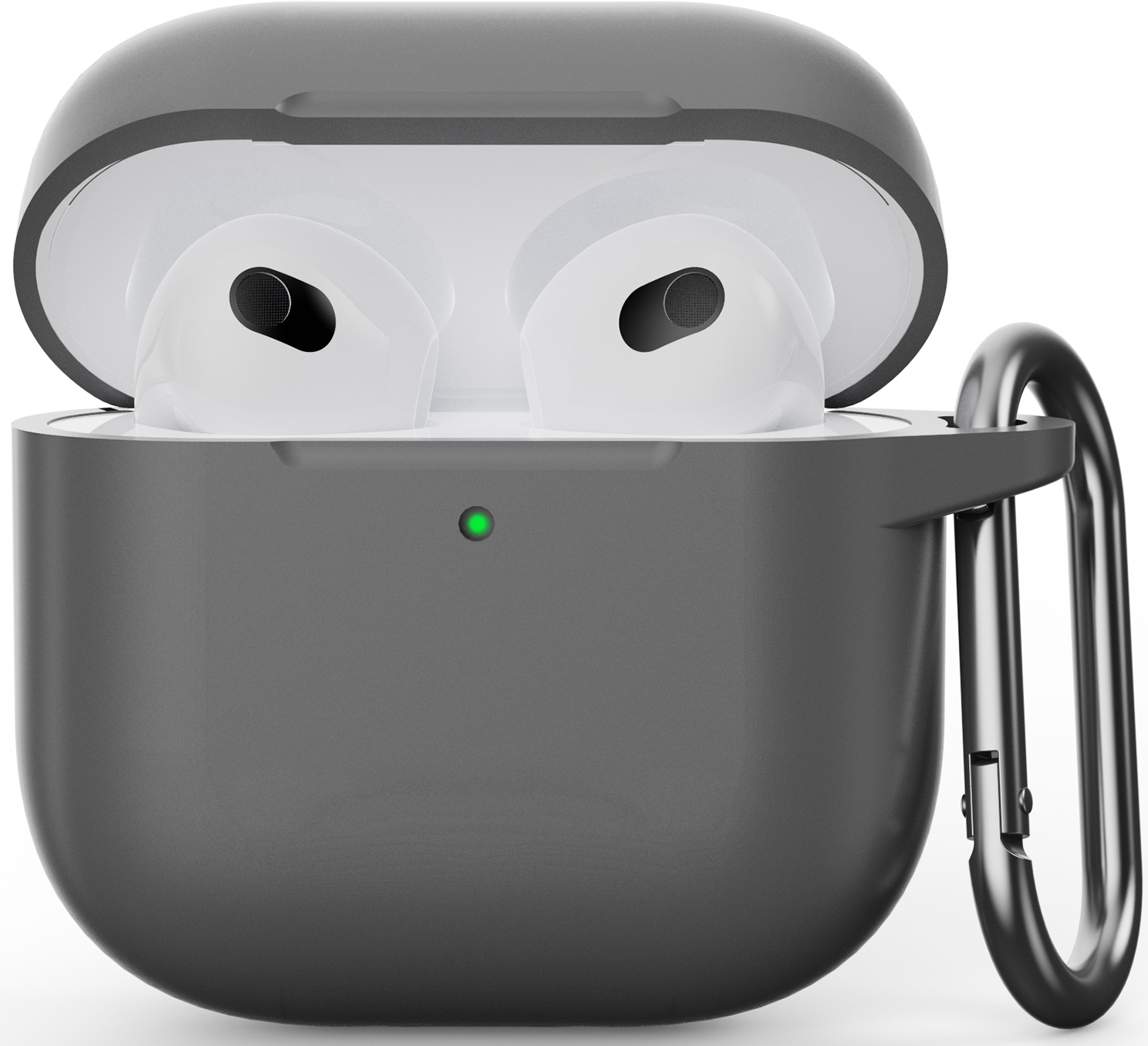 Чехол для наушников Armorstandart Hang Case for Apple AirPods 4 Advanced ash (ARM81278) - Фото 1