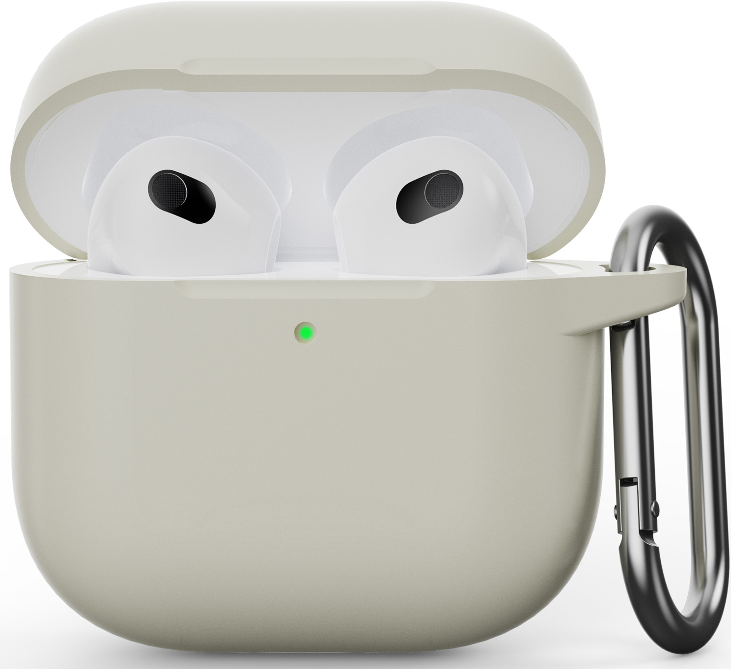 Чехол для наушников Armorstandart Hang Case for Apple AirPods 4 Antique white (ARM81279) - Фото 1