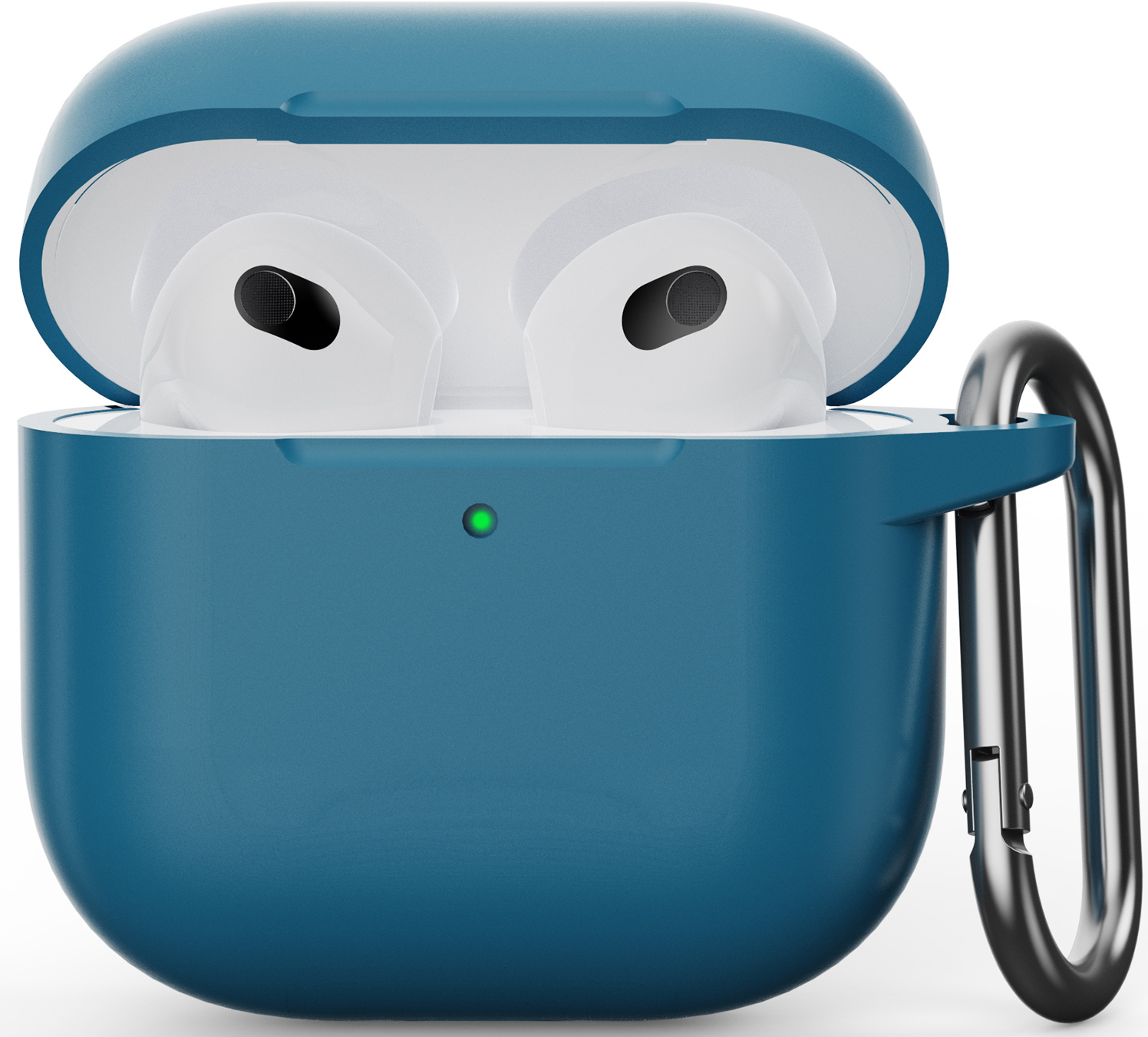 Чехол для наушников Armorstandart Hang Case for Apple AirPods 4 Lake Blue (ARM81281) - Фото 1
