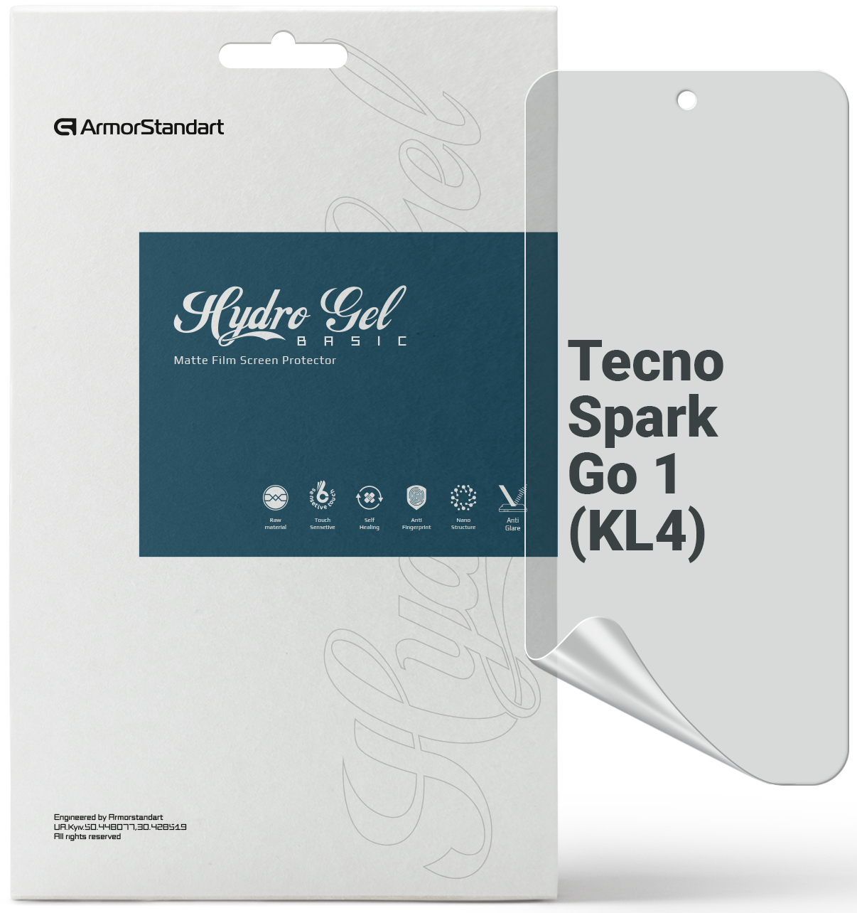 Защитная пленка для смартфона Armorstandart Matte for Tecno Spark Go 1 (KL4) (ARM81162) - Фото 1