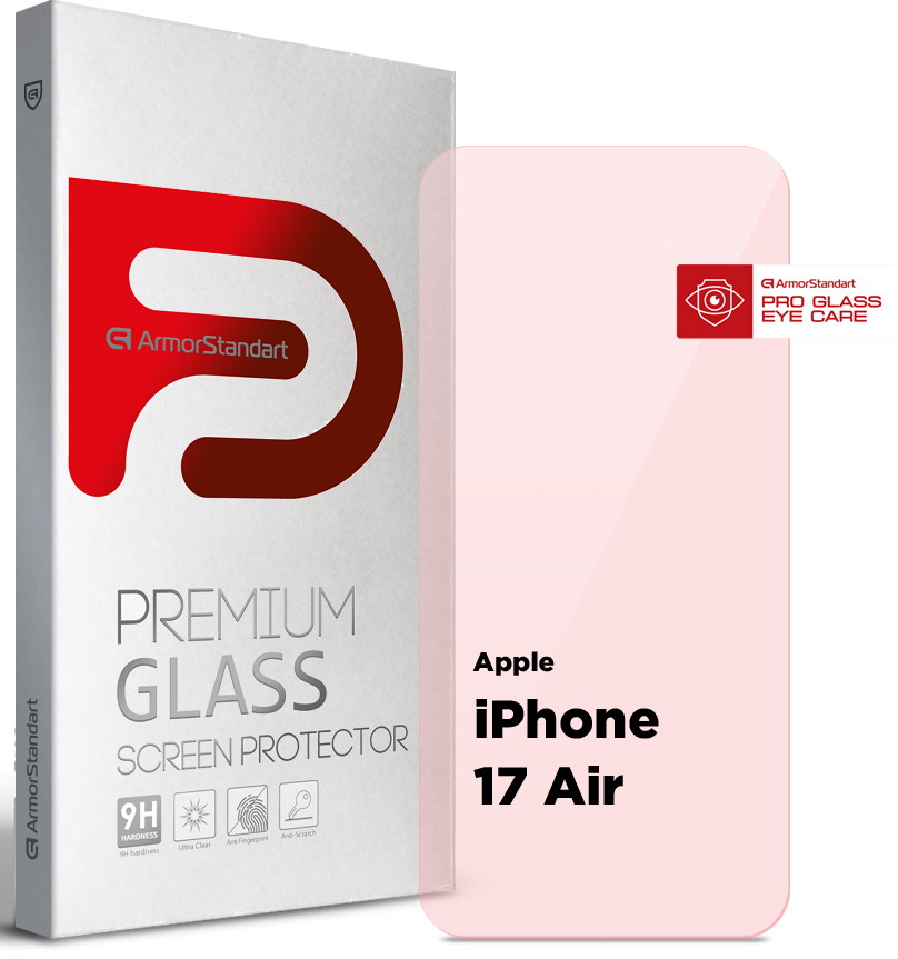 Захисне скло для смартфону Armorstandart Pro Eye Care for  Apple iPhone 17 Air (ARM86422) - Фото 1