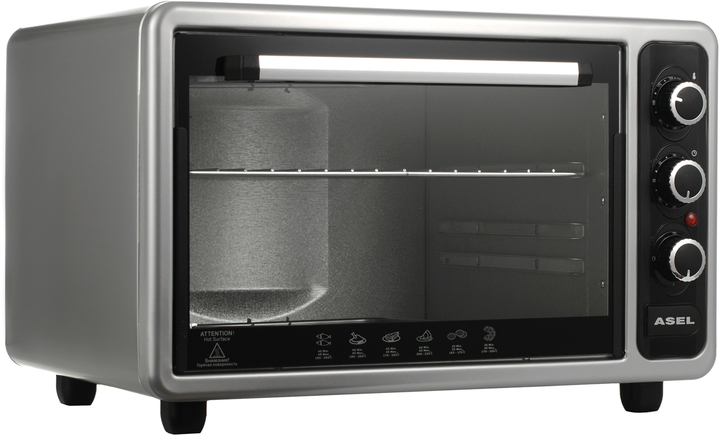 Печь электрическая ASEL AF40-24 GREY - Фото 1