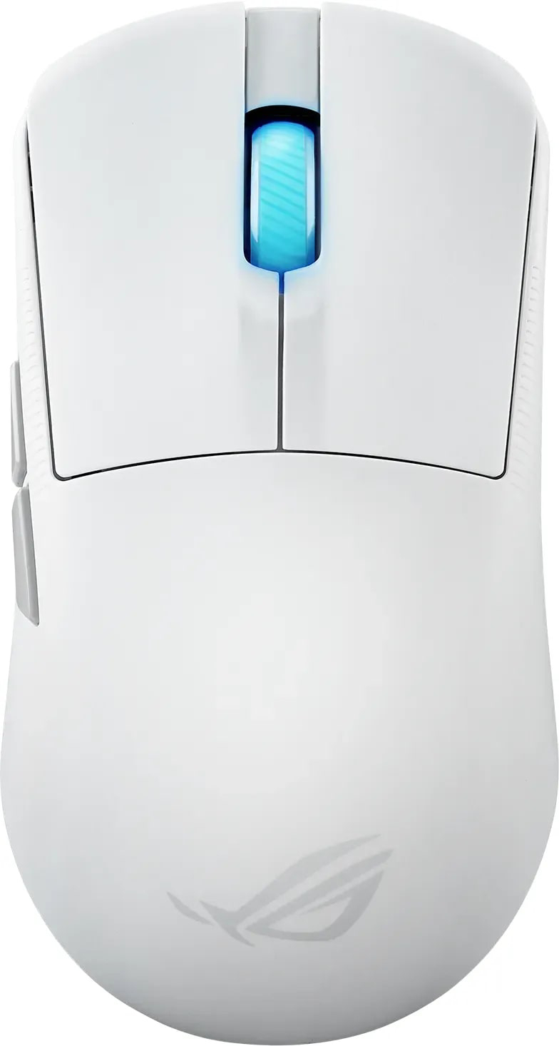 Мышь беспроводная игровая Asus ROG Harpe Ace Mini, USB-A/WL/BT White (90MP03Z0-BMUA10) - Фото 1