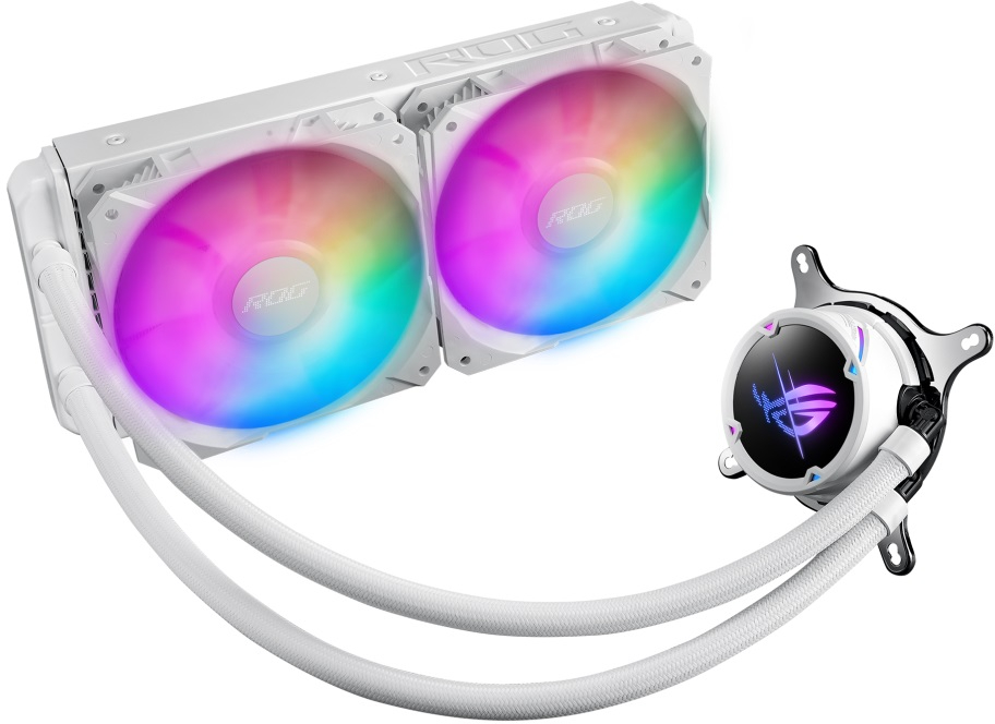 Водяна система охолодження Asus ROG Strix LC II 240 ARGB White Edition (90RC00E2-M0UAY4) - Фото 1