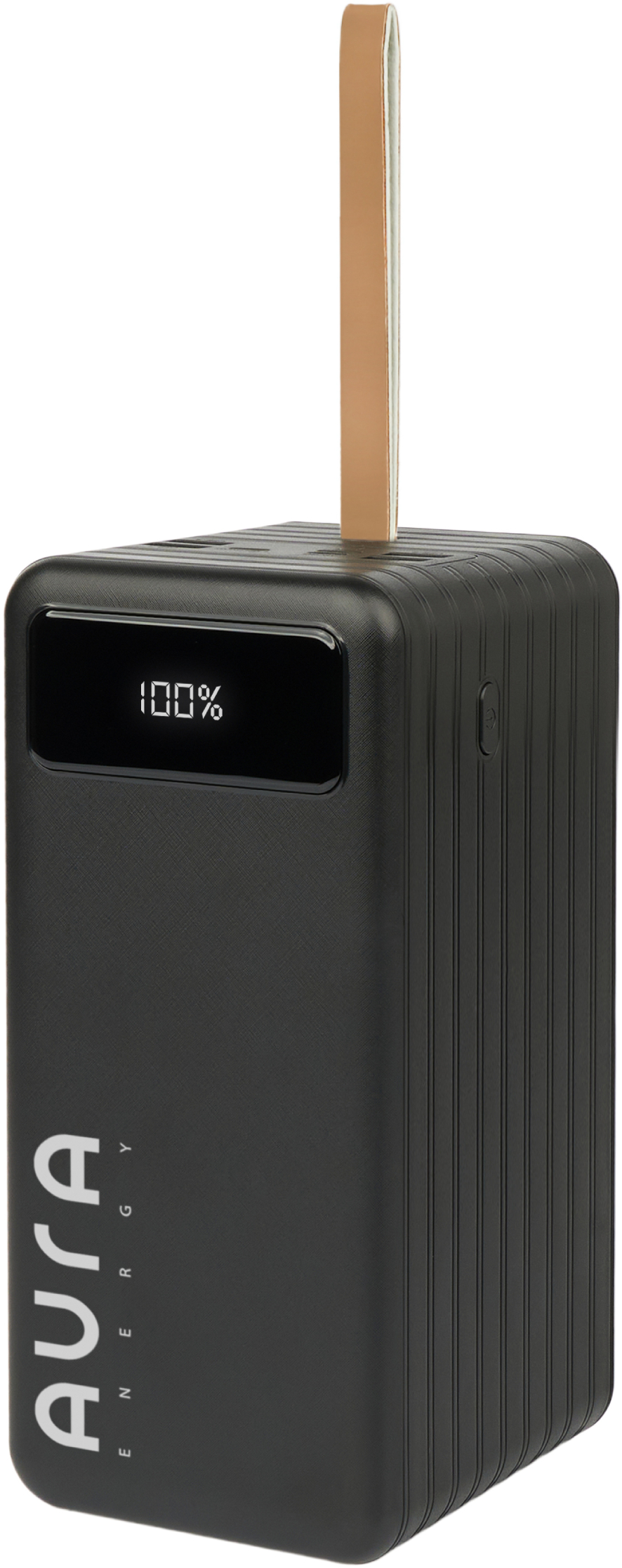 Батарея мобильная Aura NRG-P100 100000 mAh 22.5W Black (PBANRG-P100B) - Фото 1