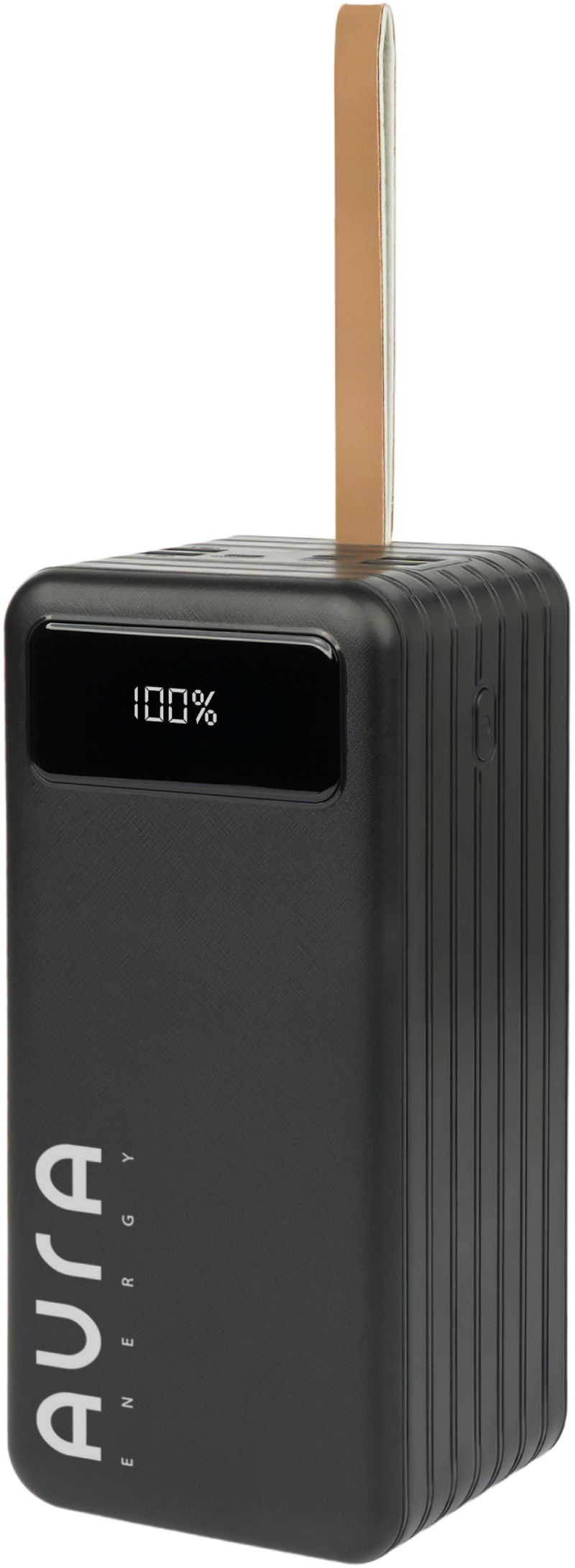 Батарея мобильная Aura NRG-P80 80000 mAh 22.5W Black (PBANRG-P80B) - Фото 1