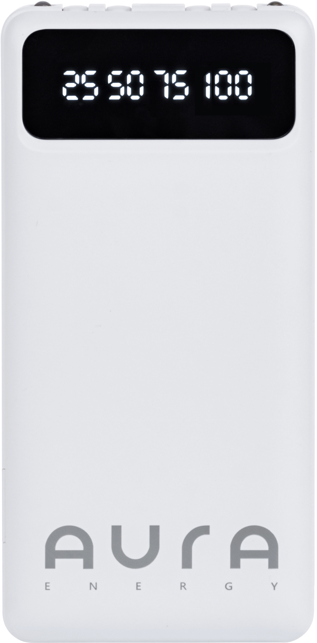 Батарея мобильная Aura NRG10 10000 mAh White (PBANRG10W) - Фото 1
