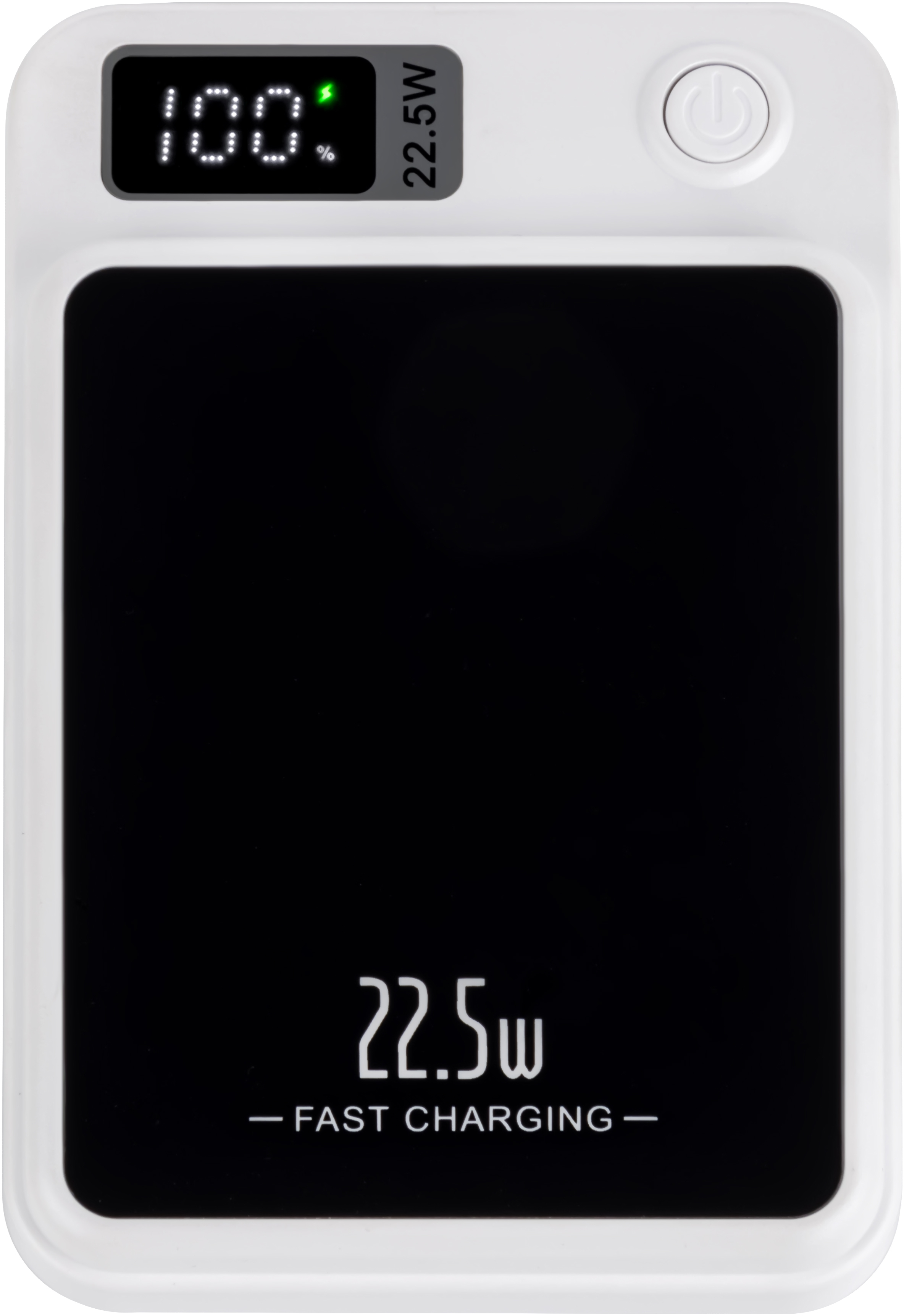 Батарея мобильная Aura NRG10W 10000 mAh 22.5W Wireless charging White (PBANRG10WW) - Фото 1