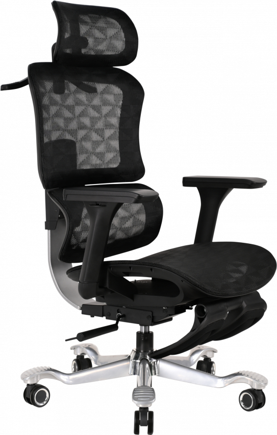 Кресло офисное GT Racer B-542 Black - Фото 1