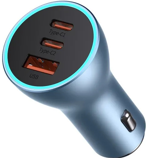 Автомобильное зарядное устройство Baseus Golden Contactor Pro Series Car Charger 65W (CGJP010003) - Фото 1