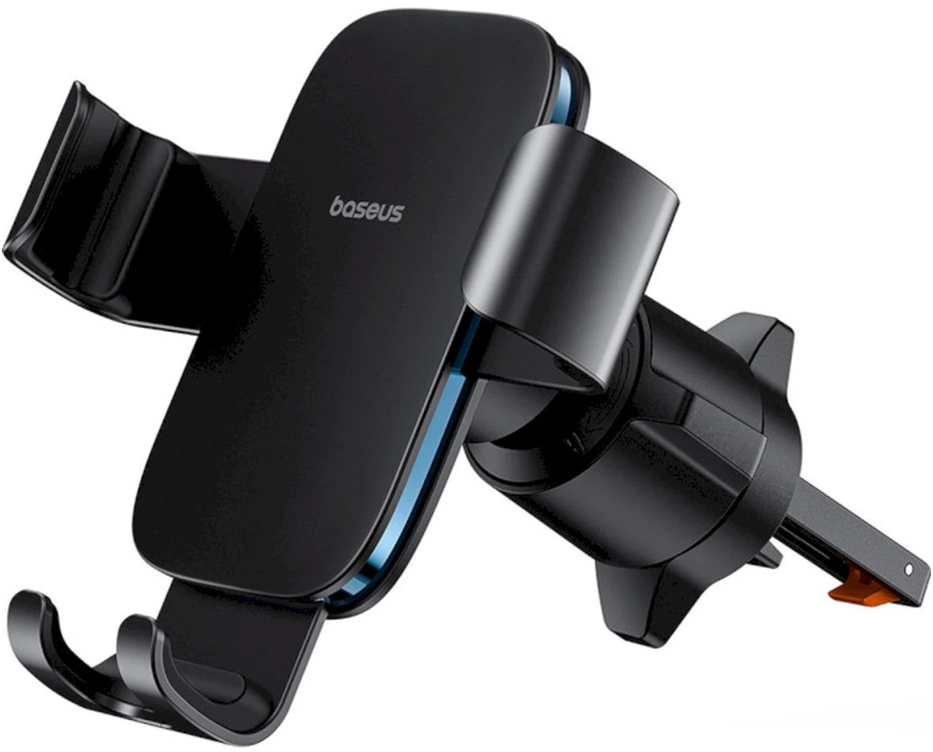 Автодержатель Baseus Metal Age 3 Gravity Car Mount Air Vent Version Cluster Black (C40467600111-00) - Фото 1