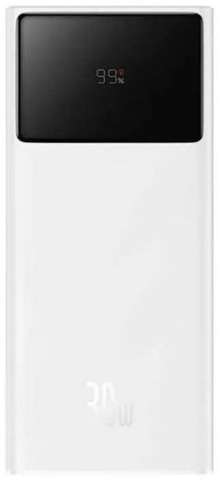 Батарея мобильная Baseus Star-Lord 20000mAh 30W OE White (P10022904213-00) - Фото 1