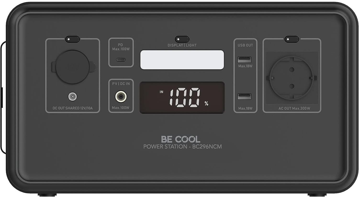 Зарядна станція універсальна Be cool BC296NCM 300 296Wh - Фото 1