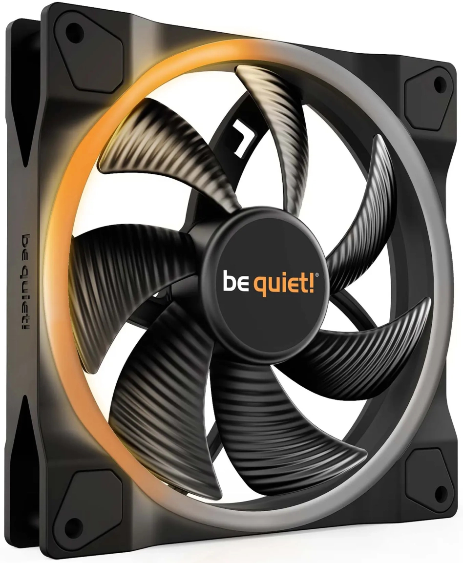 Корпусный вентилятор Be quiet! Light Wings 140 мм PWM (BL074) - Фото 1