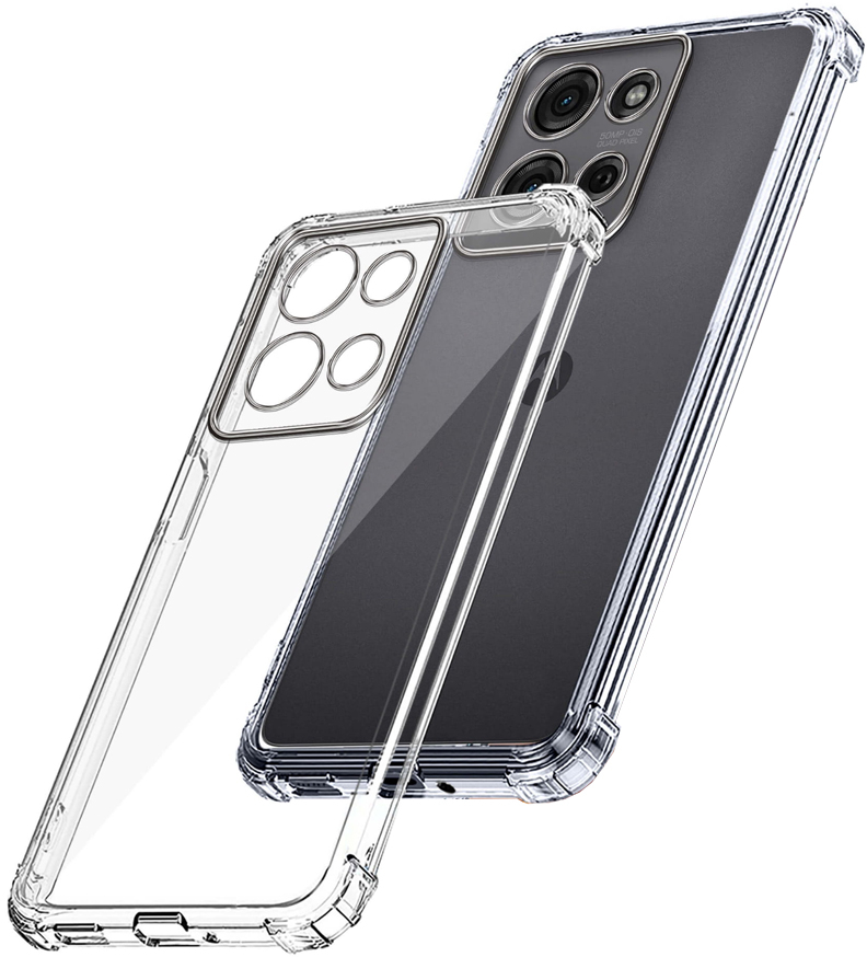 Чехол для смартфона BeCover Anti-Shock for Motorola Moto G75 Clear (712781) - Фото 1