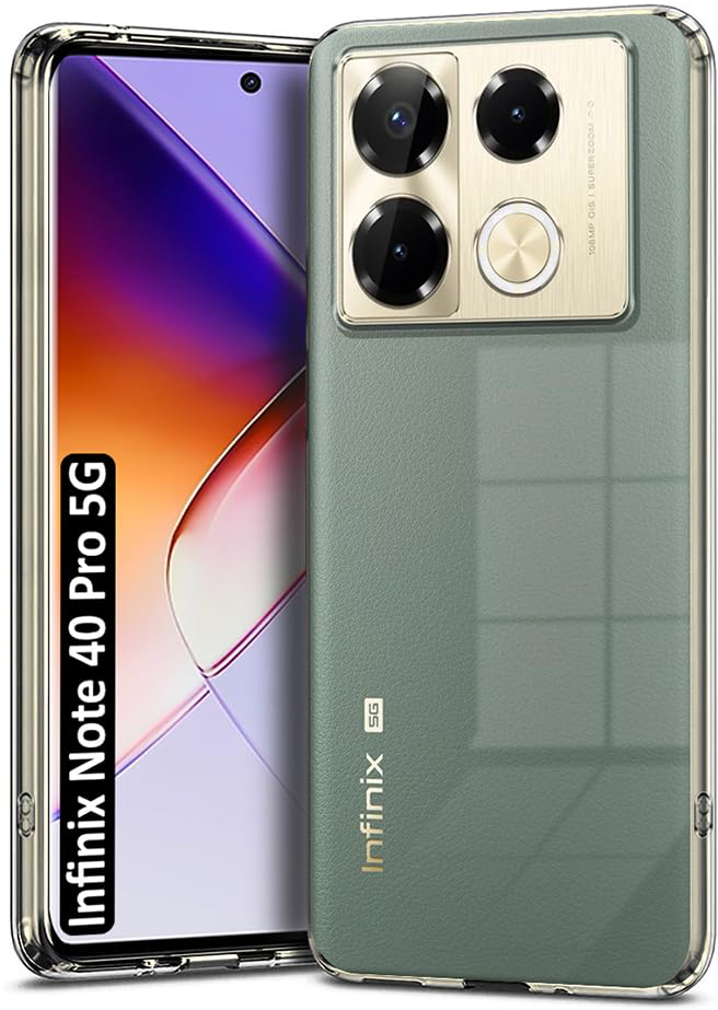Чехол для смартфона BeCover for Infinix Note 40 Pro (X6851) Transparancy (711180) - Фото 1