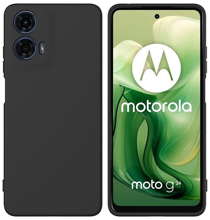 Чехол для смартфона BeCover for Motorola Moto G04/ E14 Black (711894) - Фото 1