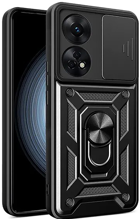 Чехол для смартфона BeCover Military for Oppo Reno8 T Black (710023) - Фото 1
