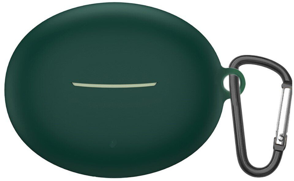 Чехол для наушников BeCover Silicon for Xiaomi Redmi Buds 4 Active Dark Green (710944) - Фото 1