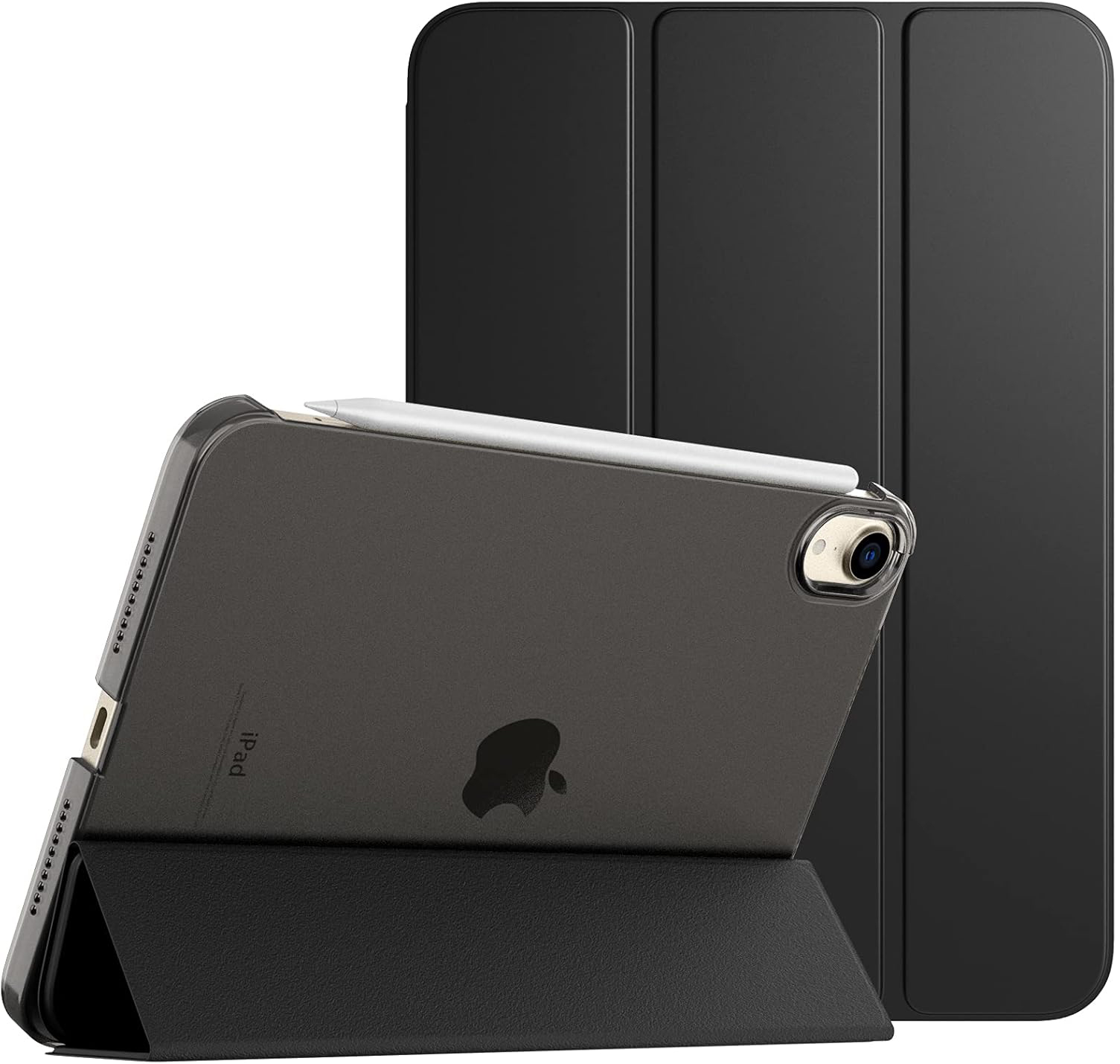 Чехол для планшета BeCover Tri Fold Hard for Apple iPad Mini 7 2024 Black (712450) - Фото 1