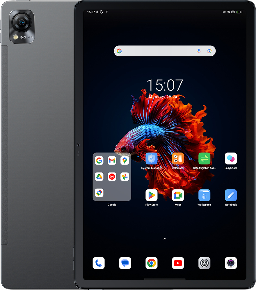 Планшет Blackview Mega 1 11.5'' FHD+ 8/256GB LTE Space Gray - Фото 1
