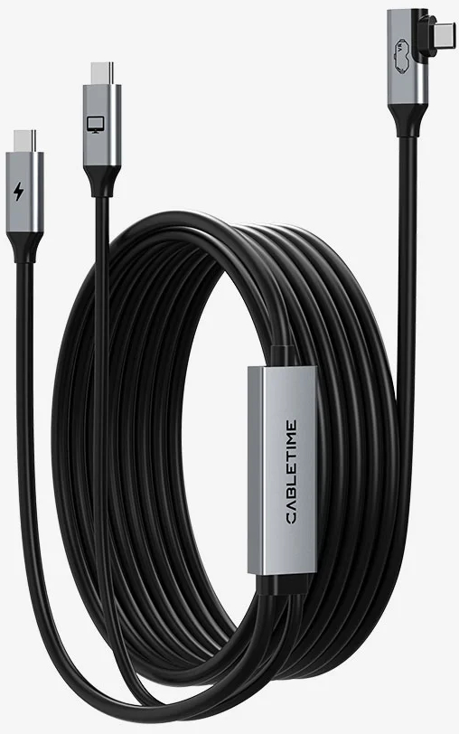 Купити Кабель синхронізації даних Cabletime USB3.0 VR PD 36W 5 м (CA44P) - Фото 1 Кабель синхронізації даних Cabletime USB3.0 VR PD 36W 5 м (CA44P) - Фото 1