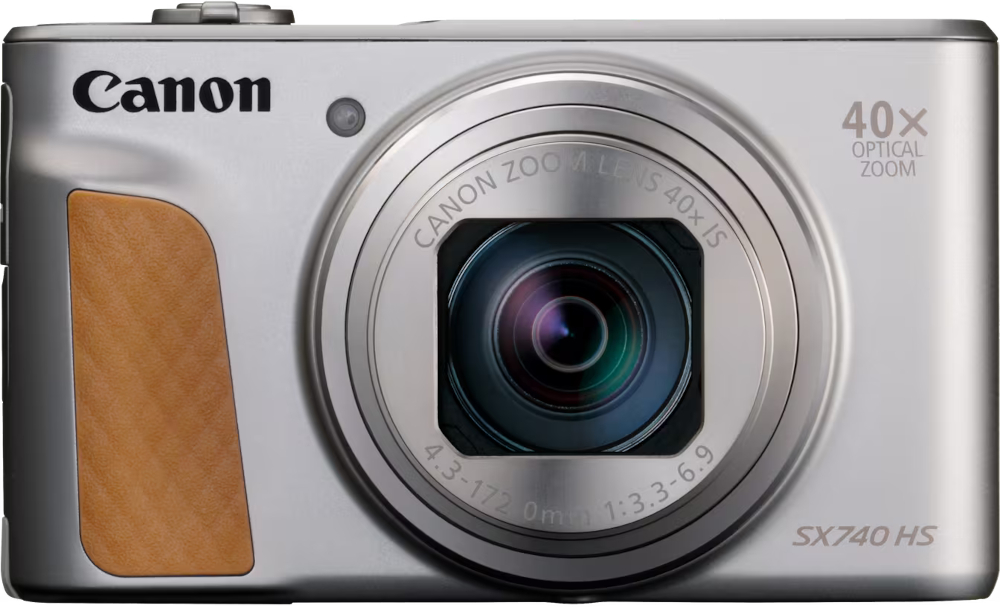 Фотокамера Canon Powershot SX740 Silver (2956C033AA) - Фото 1