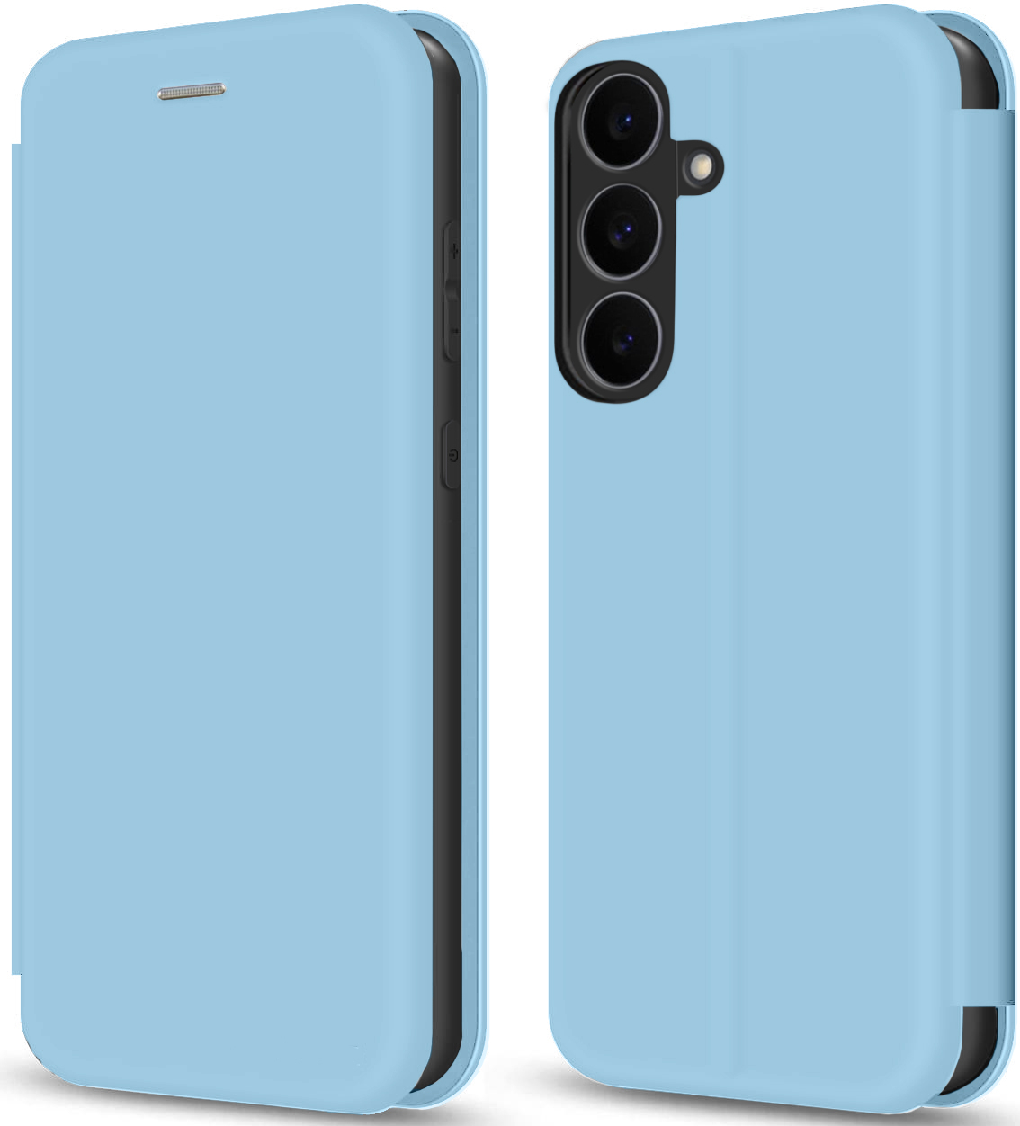 Чохол для смартфону MAKE Flip for Samsung S25 FE, Ice Blue (MCP-SS25FEIB) - Фото 1