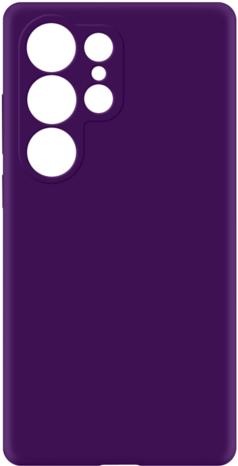 Чехол для смартфона MAKE Silicone Samsung S25 Ultra Deep Purple (MCL-SS25UDP) - Фото 1