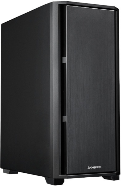Корпус Chieftec Pro Midi Q AS-01B-OP ATX без БП Black (AS-02B-OP) - Фото 1