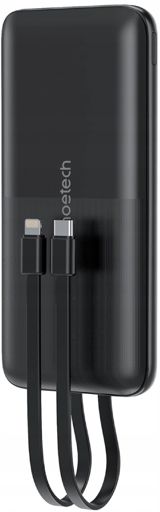 Батарея мобильная Choetech 10000mAh 22,5W Black (B654-BK) - Фото 1