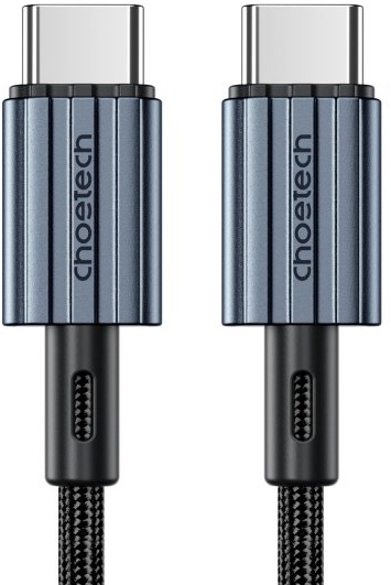 Кабель синхронизации данных Choetech USB 2.0 C-тато/C-тато 1.2m (XCC-1014-BK) - Фото 1