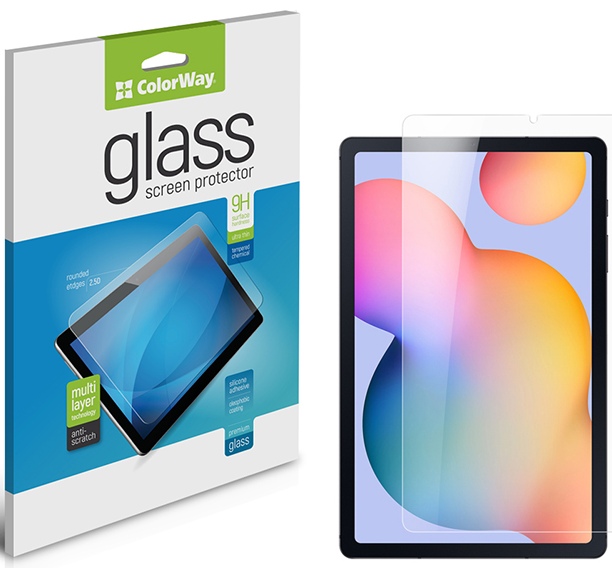 Защитное стекло для планшета Colorway 9H Samsung Galaxy Tab S6 Lite 2024 (CW-GTSGT620) - Фото 1