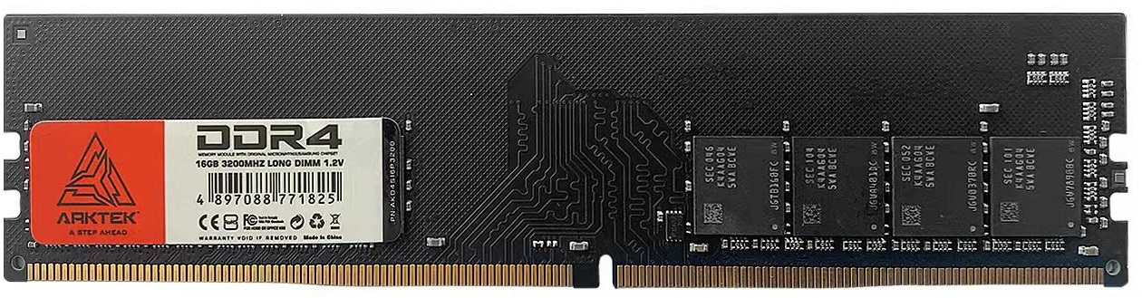 Память DDR Arktek SO-DIMM DDR4 16GB 3200 CL19 1.2v (AKD4S16N3200) - Фото 1