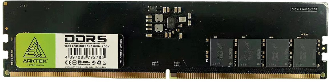 Память DDR Arktek DRAM DDR5 16GB 4800MHz (AKD5S16P4800) - Фото 1
