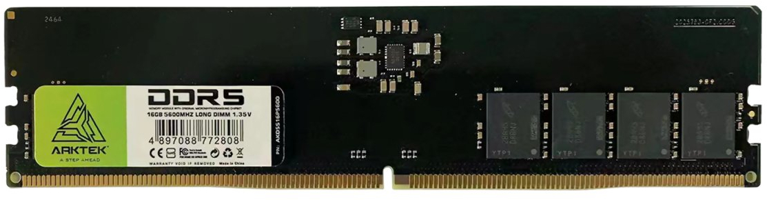 Память DDR Arktek DRAM DDR5 16GB 5600MHz (AKD5S16P5600) - Фото 1