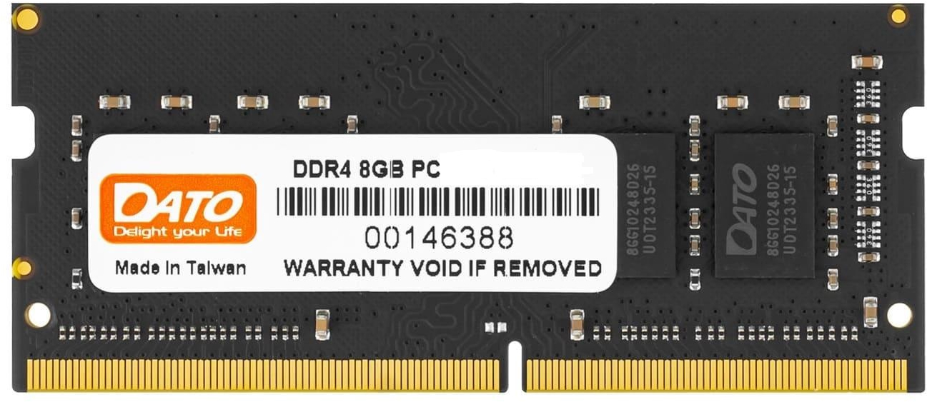 Память DDR Dato SO-DIMM 8GB/3200 DDR4 Dato (DT8G4DSDND32) - Фото 1