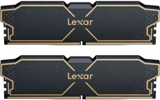 Память DDR Lexar 32GB DDR5-6000 K2 (LD5U16G60C38BG-RGD) - Фото 1